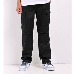 Empyre Kids Loose Fit Black Cargo Skate Pants Youth Size 24